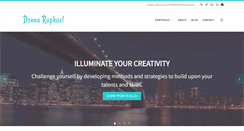 Desktop Screenshot of donnaraphael.com